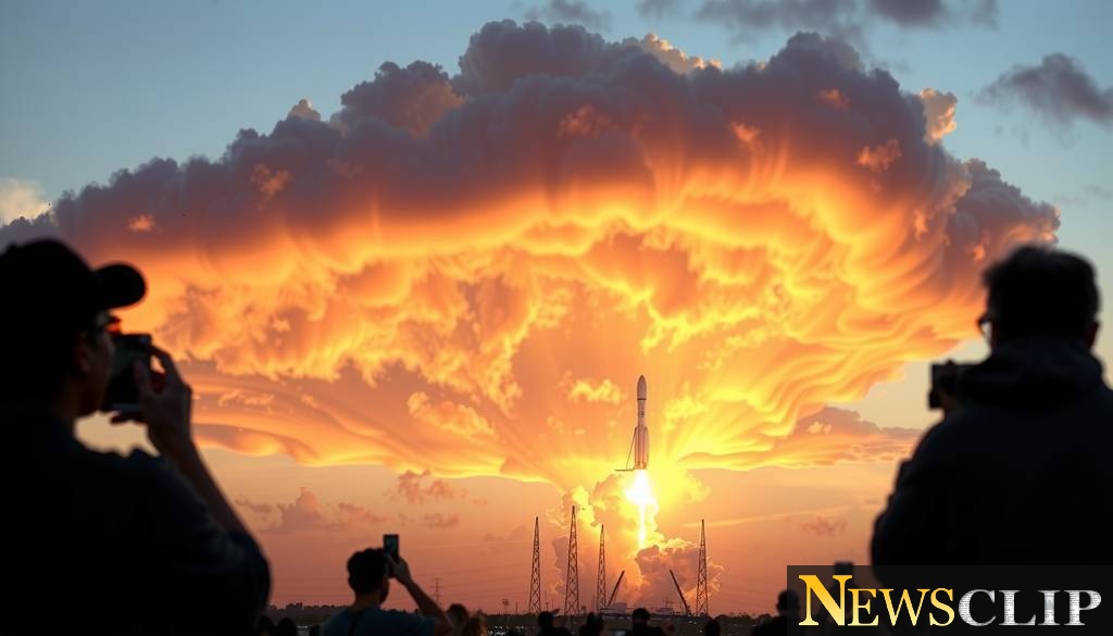 SpaceX Launch Paints the Sky with a Stunning 'Jellyfish' Display