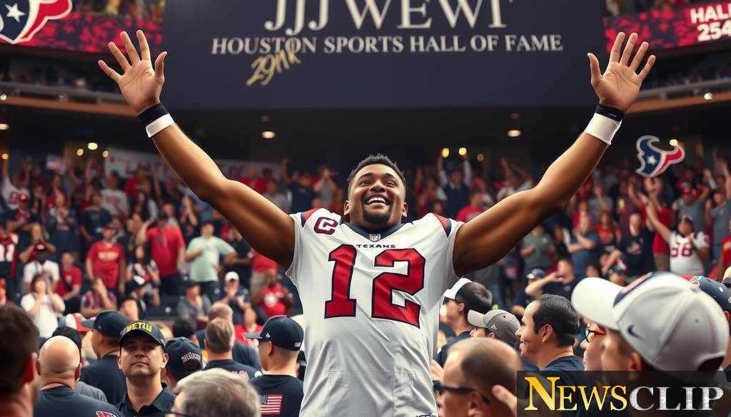 JJ Watt Joins Houston Sports Hall of Fame: A Legacy Immortalized