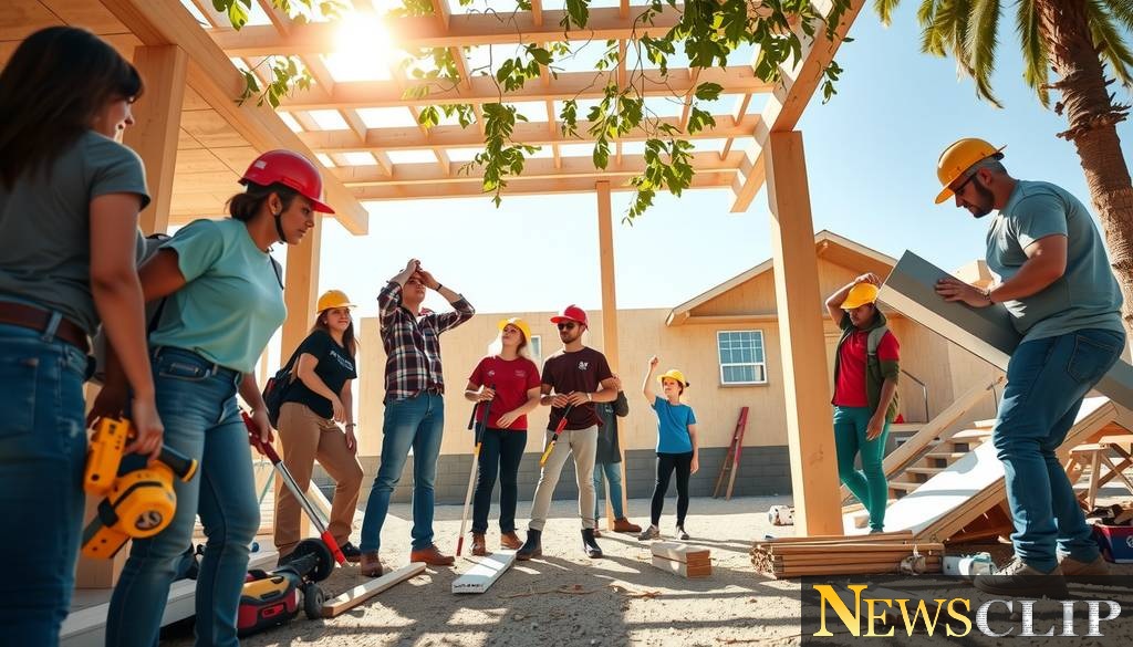 UD Business Students Build Hope: A Habitat for Humanity Home in Dayton