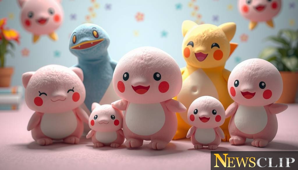 Heartwarming Invasion: Ditto Plushies Capture Pokémon Lovers