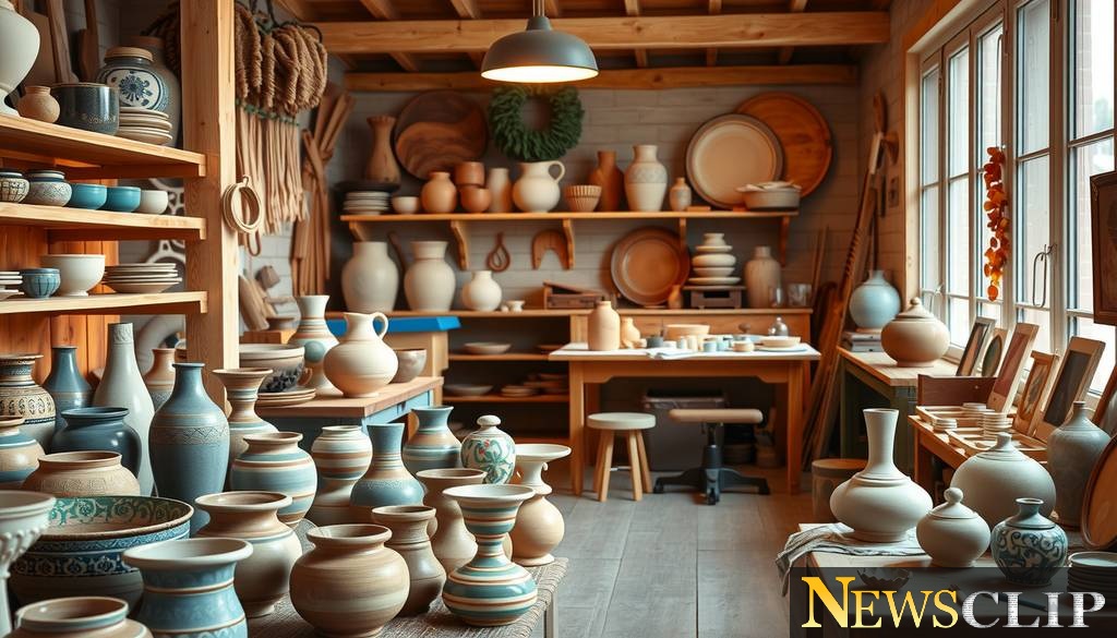 Crafting Dreams: Youngsville Duo Fuses Pottery and Woodwork into a Business Success