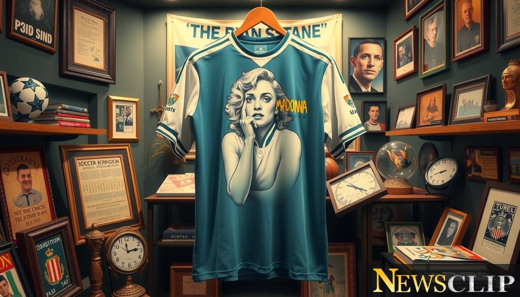 The Quest for a 36-Year-Old Shirt: Madonna's Impact on Spanish Soccer