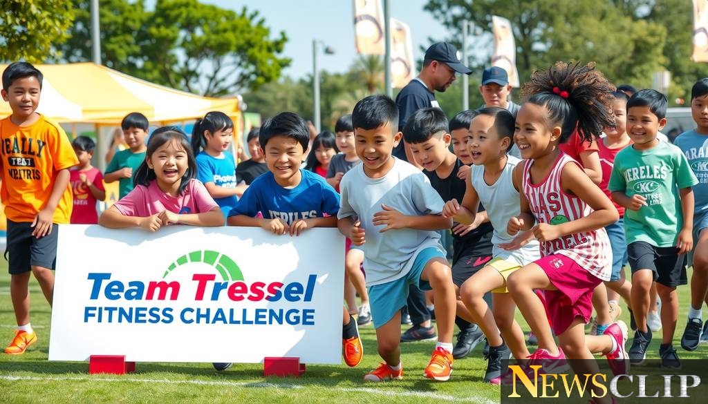 Empowering Youth Through Team Tressel's Fitness Challenge