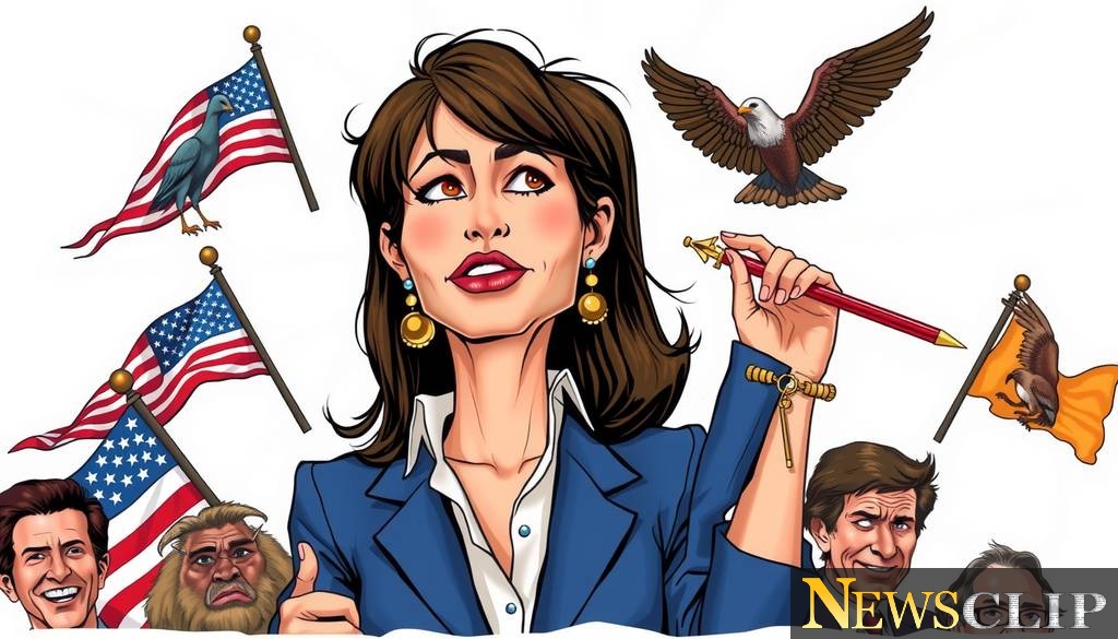 Kristi Noem: A Cartoonist's Lens on Leadership