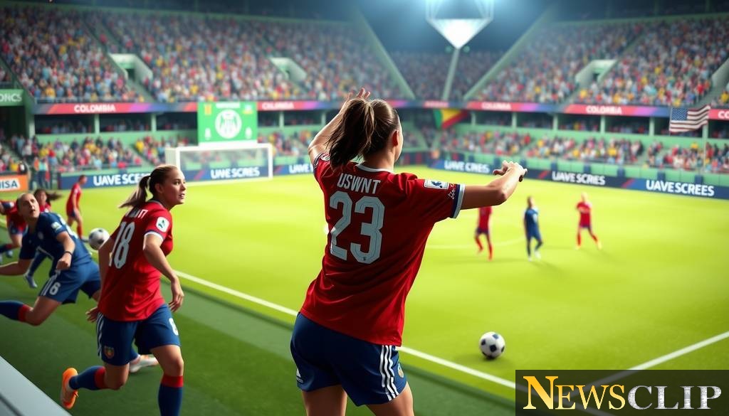 USWNT Triumphs Over Colombia at SheBelieves Cup Finale