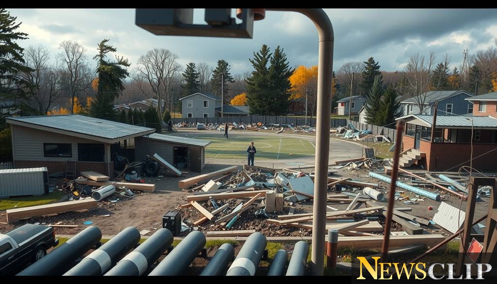 Heartbreak in Beggs: Severe Storms Ravage School and Community