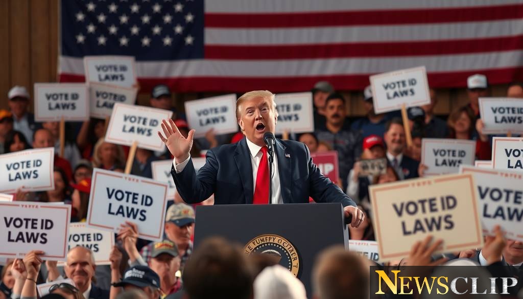 Trump's Legislative Standstill: The High Stakes of Voter ID Demands