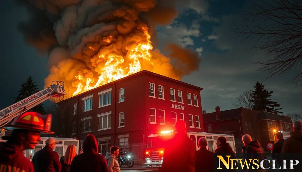 Flames and Fallout: Tucson Business Engulfed in Overnight Blaze