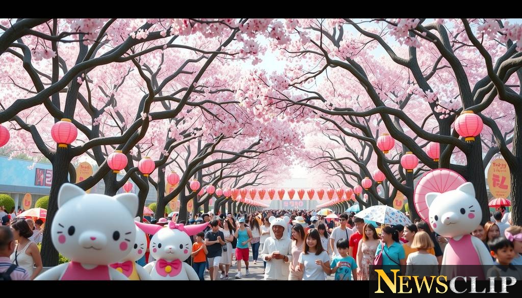 Sanrio's Cherry Blossom Celebration: A Blossom of Joy at Two Iconic Theme Parks