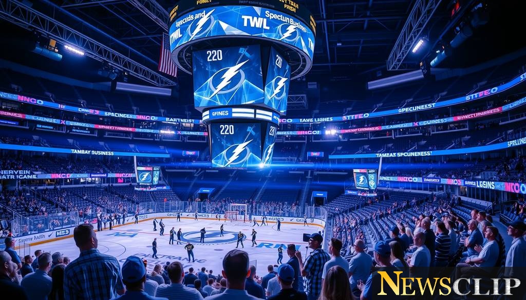 Spectrum Business Secures a Connectivity Hat Trick with the Tampa Bay Lightning