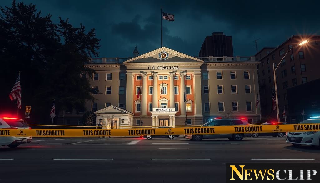 A Moment of Urgency: Shots Fired at U.S. Consulate in Toronto