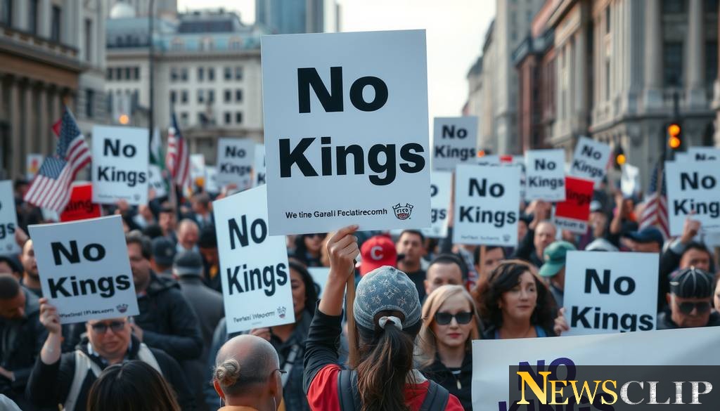 'No Kings' Protests: A Stark Warning Echoing the Tea Party Movement