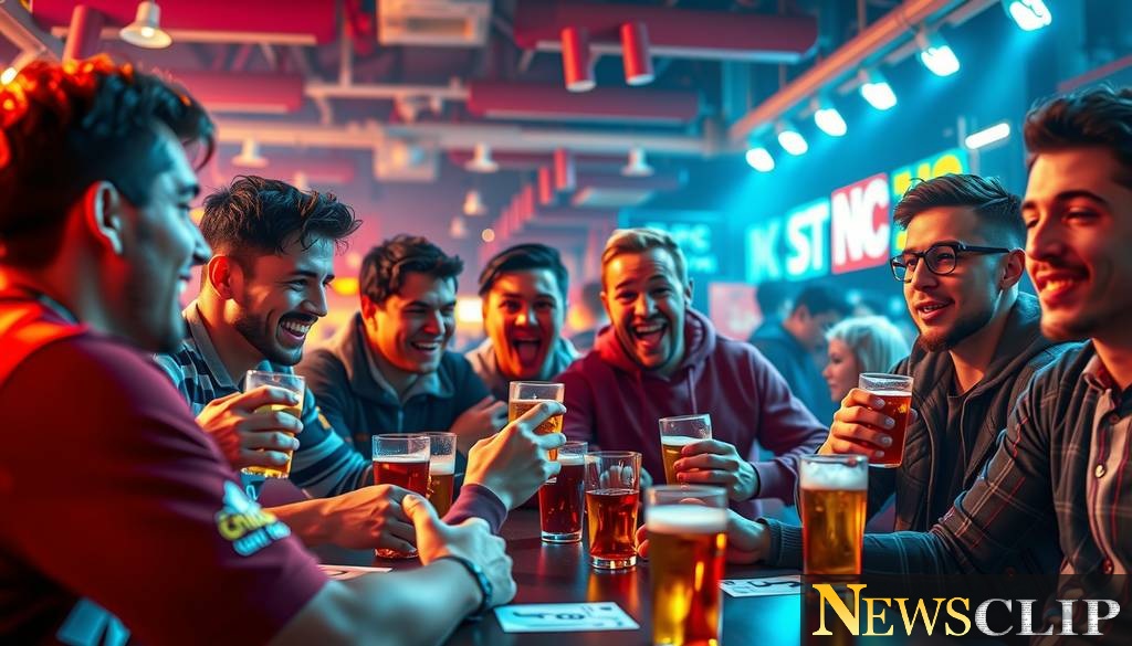 How Sports Gambling Fuels Binge Drinking Among Young Men