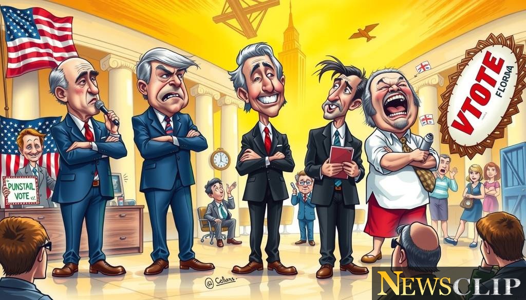 Reflecting on Power: Political Insights from Florida Weekly's Editorial Cartoon