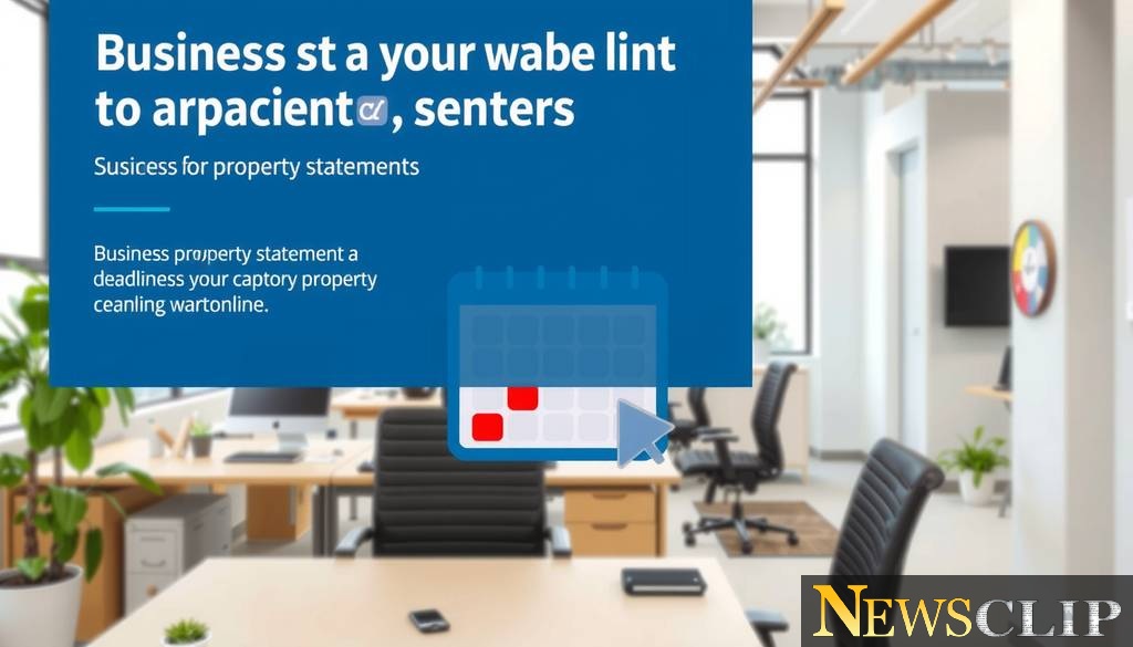 Don't Miss the Deadline: Business Property Statements in Nevada County