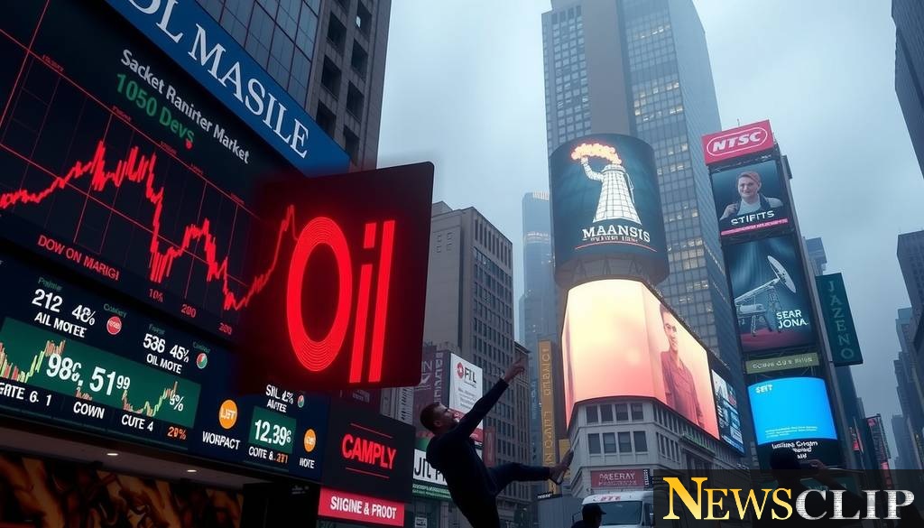 Market Turbulence: Navigating Financial Storms Amid Rising Oil Prices