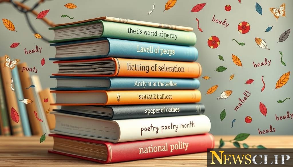 Dive into Poetry: 4 Must-Read Collections Ahead of National Poetry Month