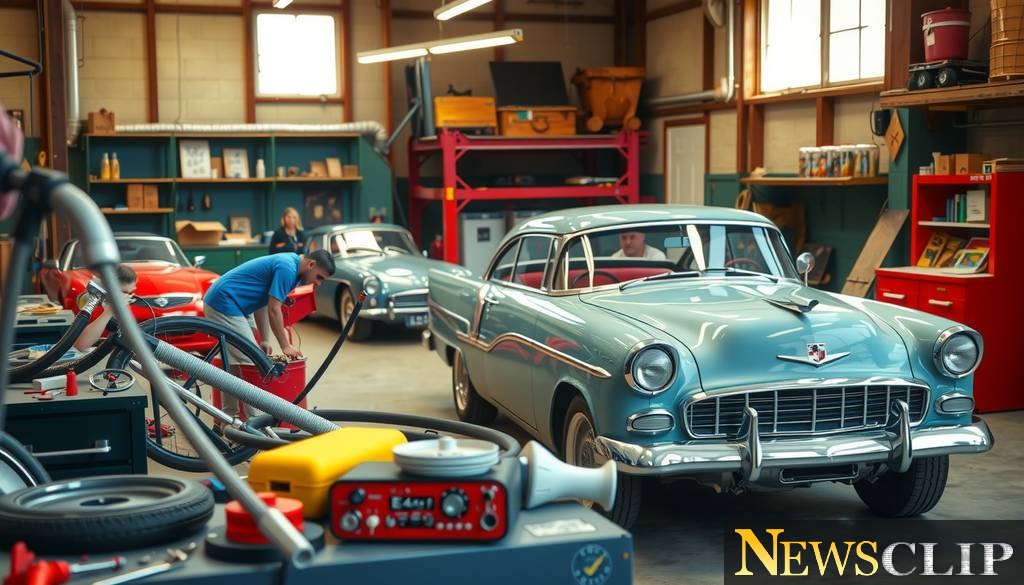 Reviving Classics: Kansas College's Unique Vintage Car Restoration Program