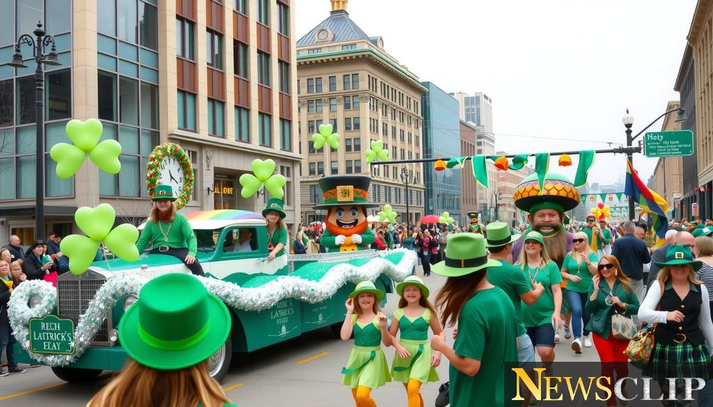 Celebrating St. Patrick's Day: The Parade Marches On Through Downtown