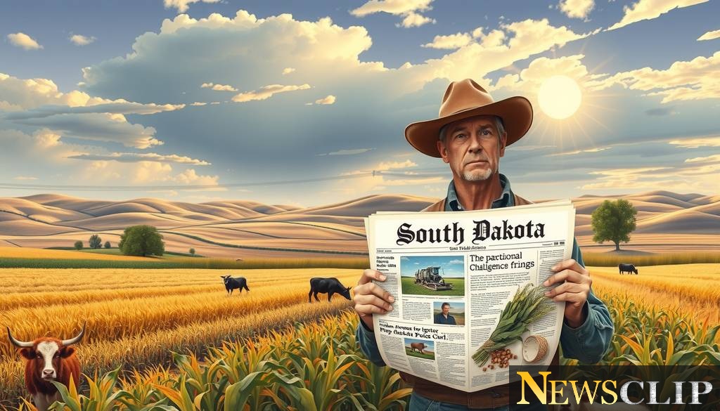 South Dakota's Agricultural Dilemma: Analyzing the Cartoon Commentary