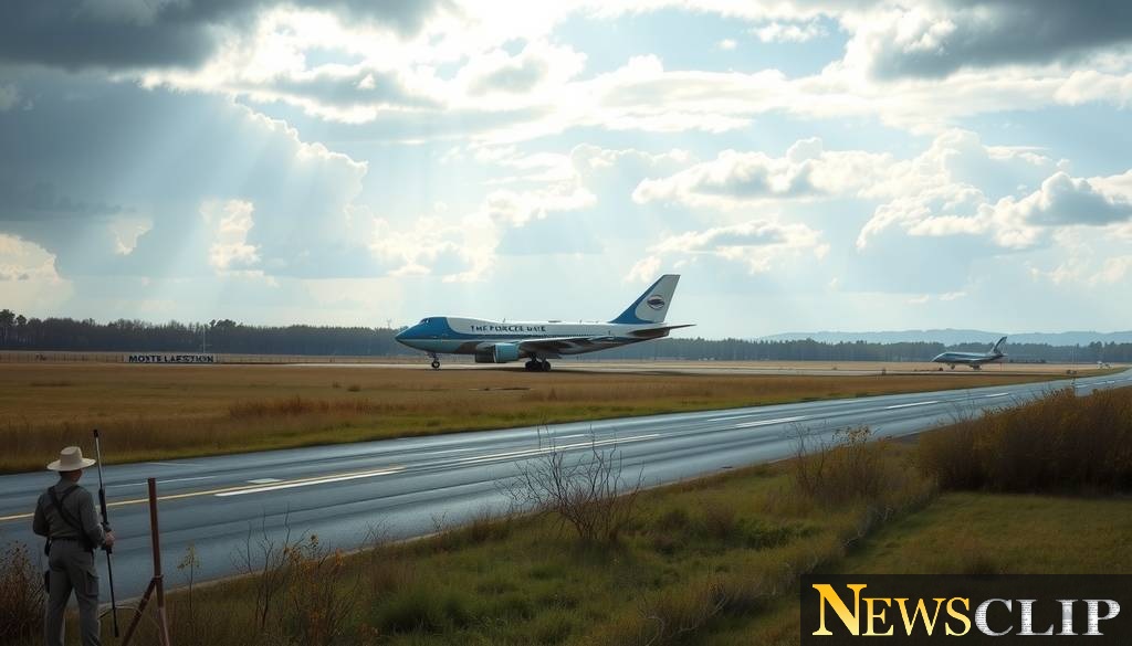 Unraveling Suspicion: The Hunting Stand Incident Near Air Force One