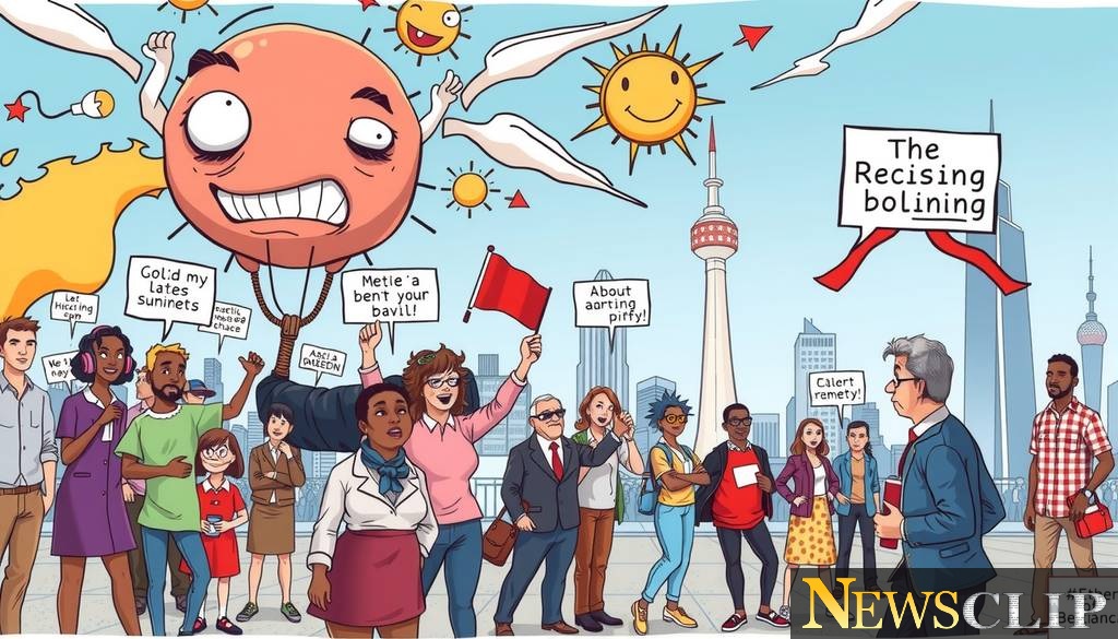 A Cartoon's Reflection: The Power of Satire in Our Times