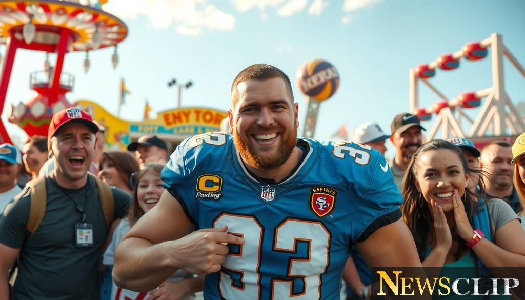 Travis Kelce: A Touchdown for Six Flags as Brand Ambassador
