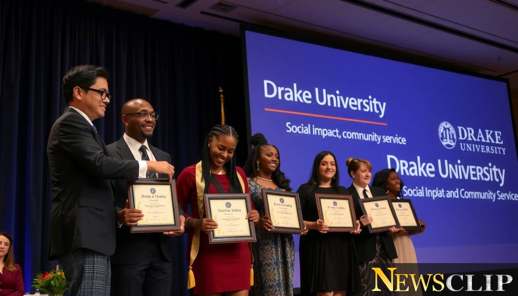 Celebrating Impact: Drake University Honors 2026 Social Impact Award Winners