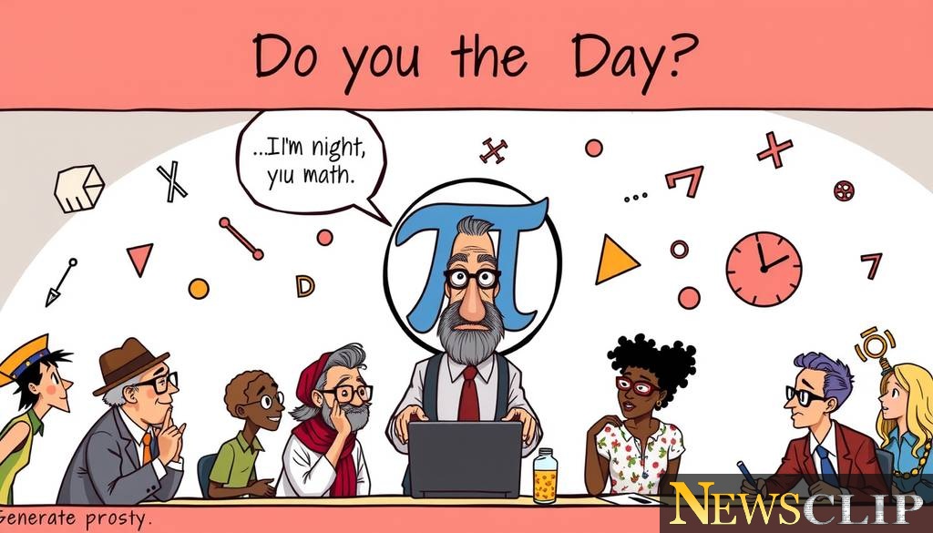 Revisiting the Power of Editorial Cartoons on Pi Day