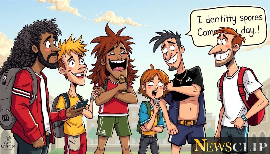 Unpacking the "D1 Hater" Cartoon: A Commentary on Campus Division