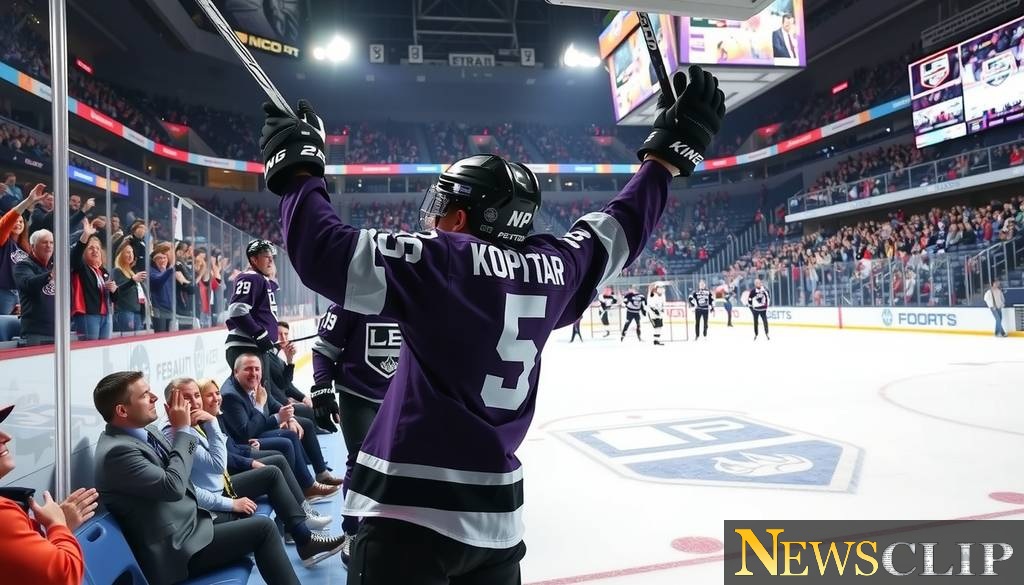 Anze Kopitar: A New Chapter in Kings' History