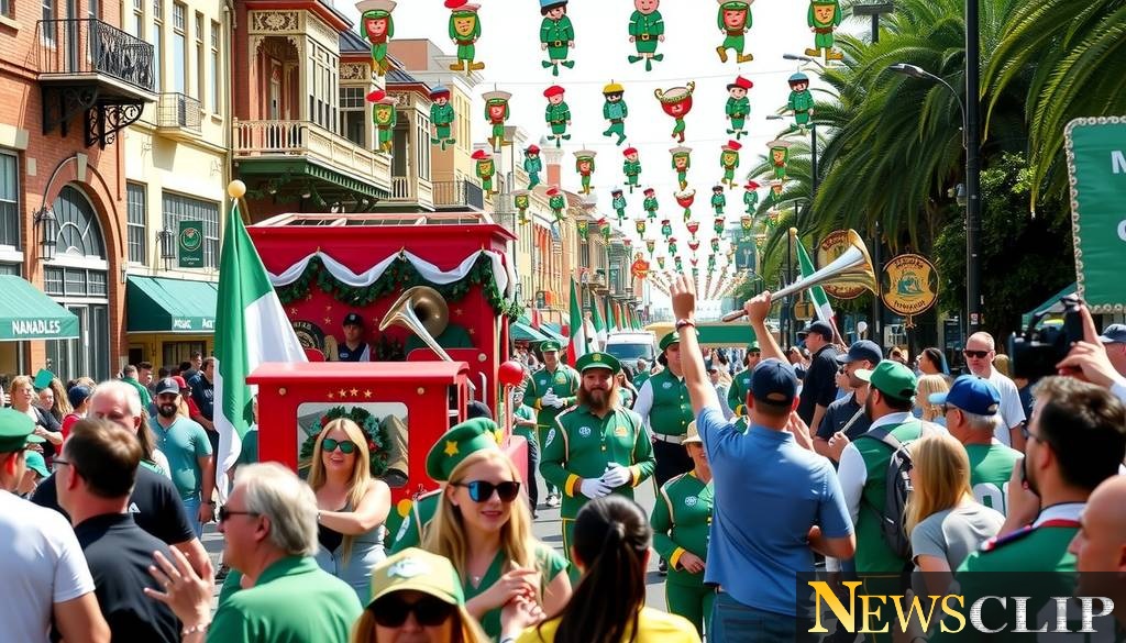 Celebrating St. Patrick's Day: A Colorful Parade in Naples