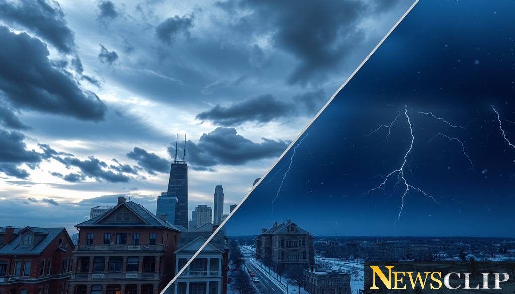Chicago Weather Alert: Thunderstorms to Snow in a Single Day
