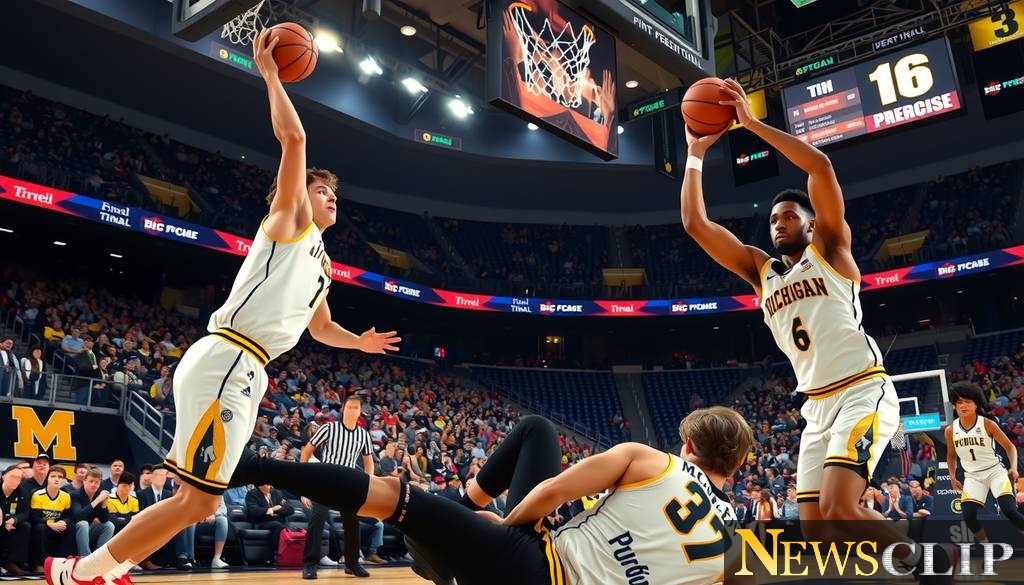 Clash of Titans: Michigan vs. Purdue in the 2026 Big Ten Final