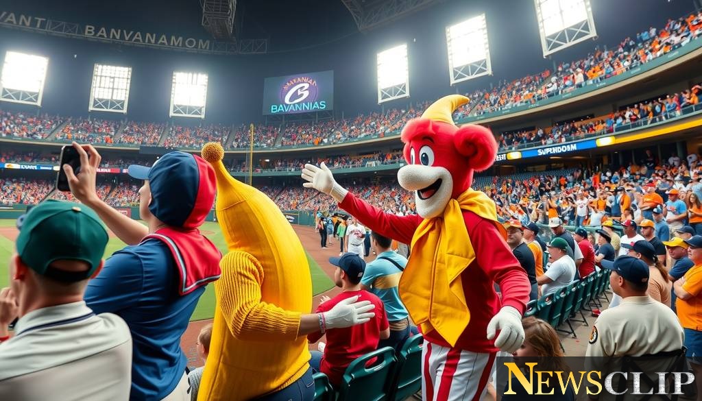 Welcome to the Quirky Playground: Savannah Bananas Captivate Superdome Fans