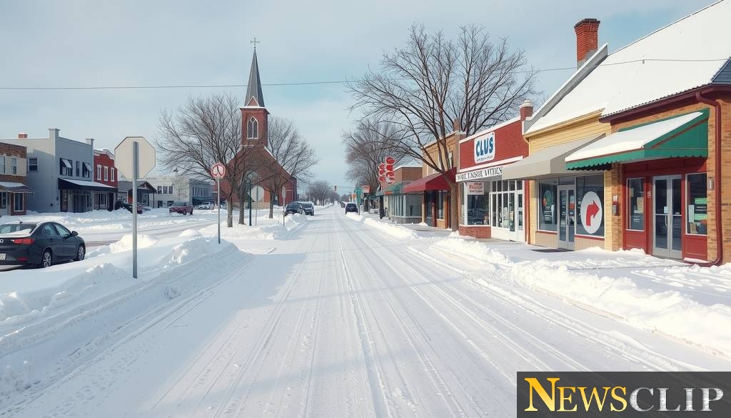 Snow Disrupts Marshfield: Local Businesses and Churches Close