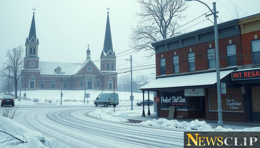 Severe Winter Storm Disrupts Life in Twin Cities: Churches and Businesses Shut Down