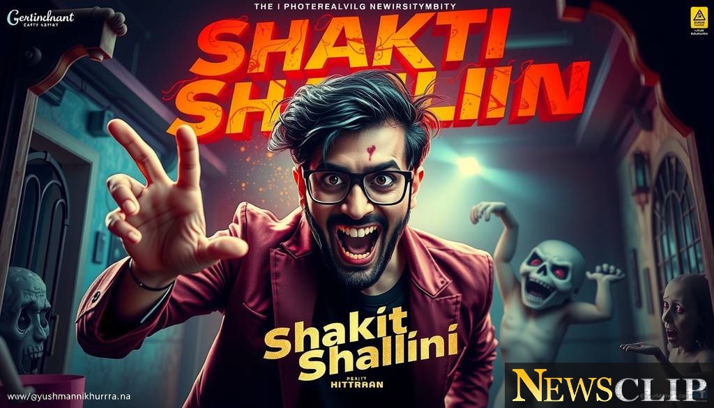 Ayushmann Khurrana's 'Shakti Shalini' Revealed: A Horror Comedy Adventure