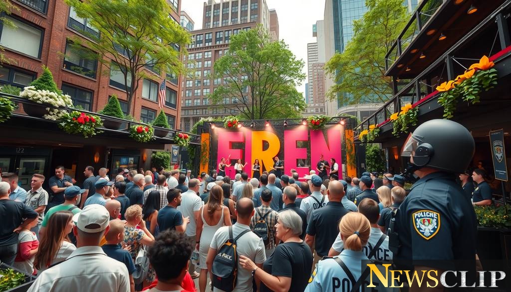 The Garden's Generosity: NYPD Guests Treated to a Special Show