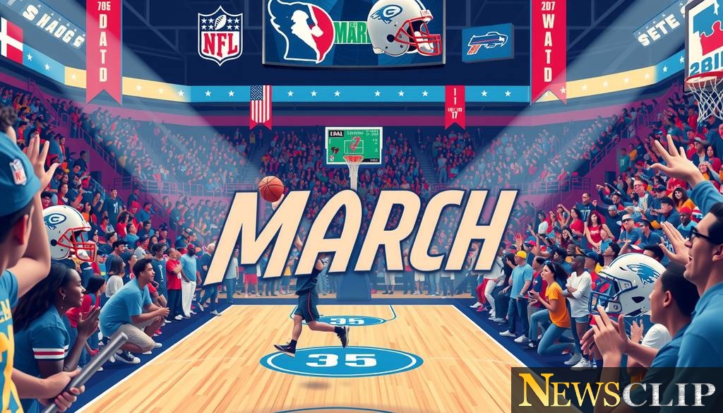 March Madness Kicks Off: Bracket Fun and NFL Shifts in Free Agency