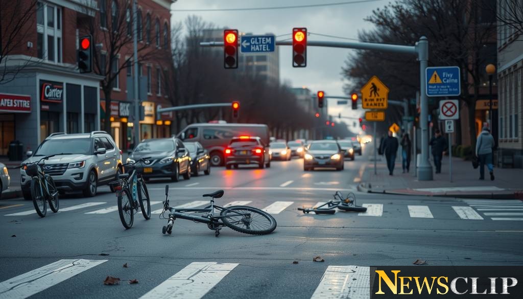 Tragic Collision: Bicyclist Fatally Struck by Dump Truck in Columbia