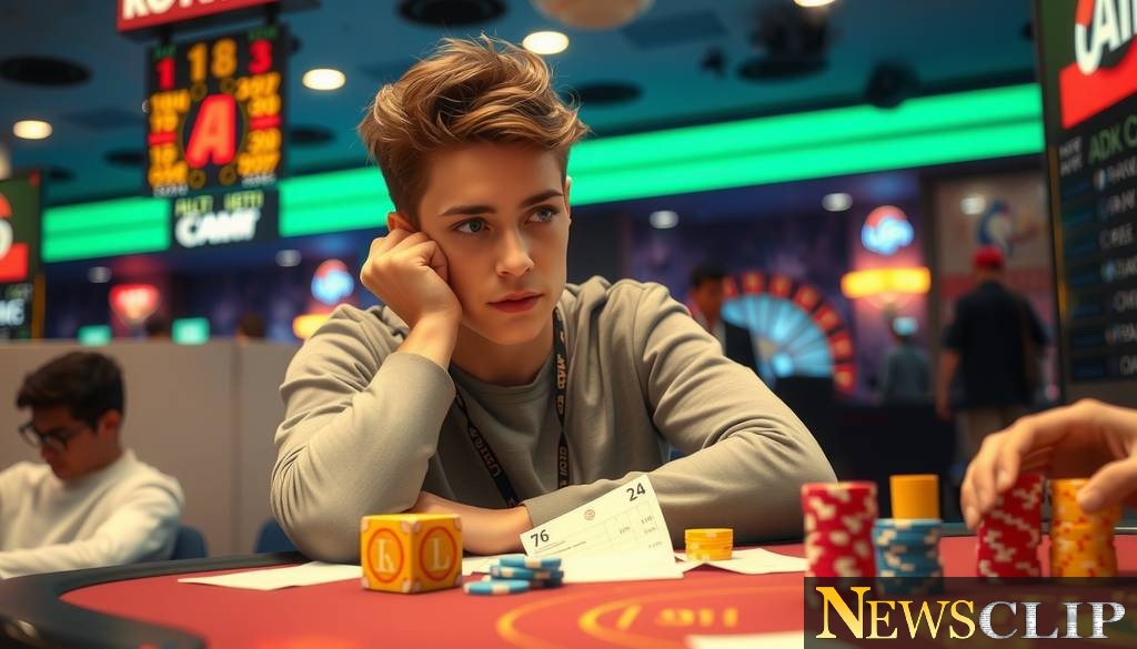 The Allure of the Bet: A Young Gambler's Journey