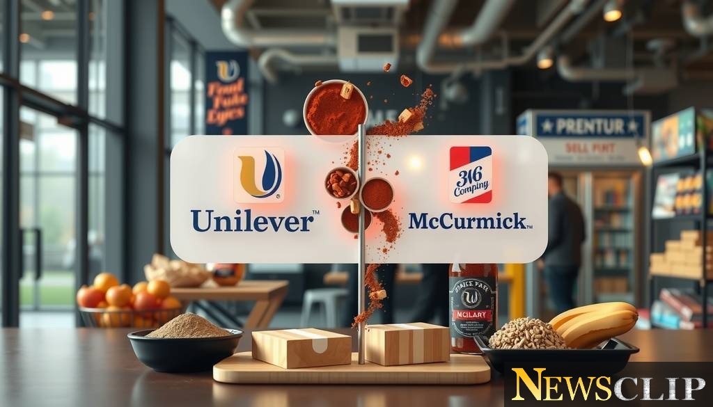 Unilever's Strategic Shift: Exploring a Merger with McCormick