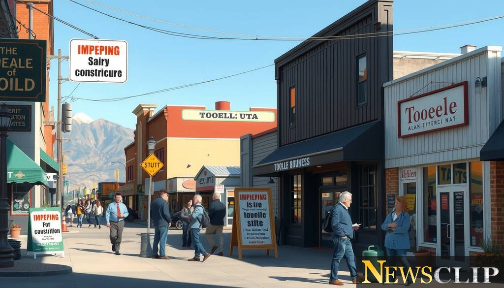 Tooele Businesses Brace for Impact as Road Project Looms