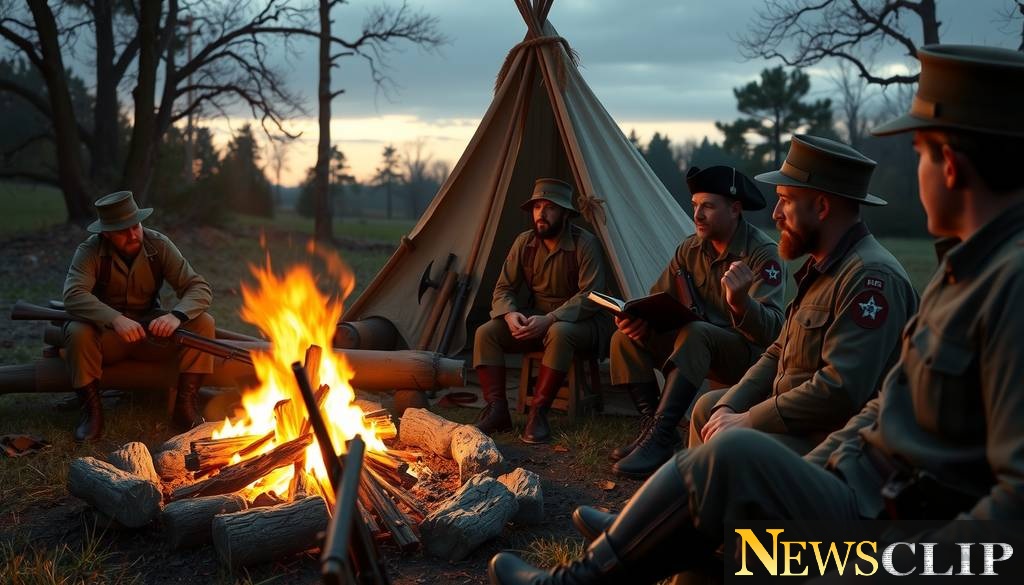 The Campfire Chronicles: Frank Vizetelly's Entertaining Twist on Civil War Memory