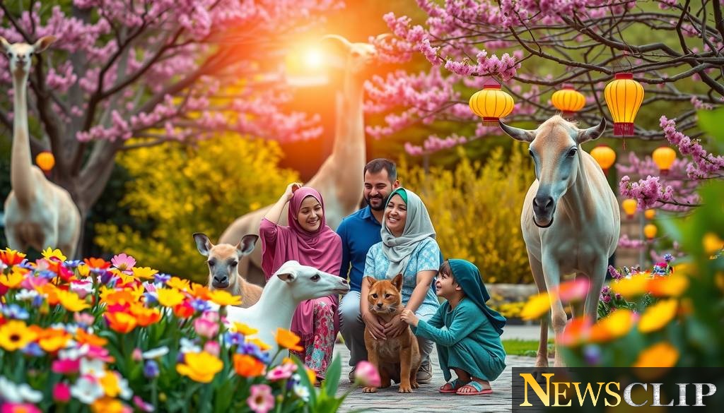 Springtime Revelry: Utica Zoo Unites Nature and Culture for Ramadan Celebrations