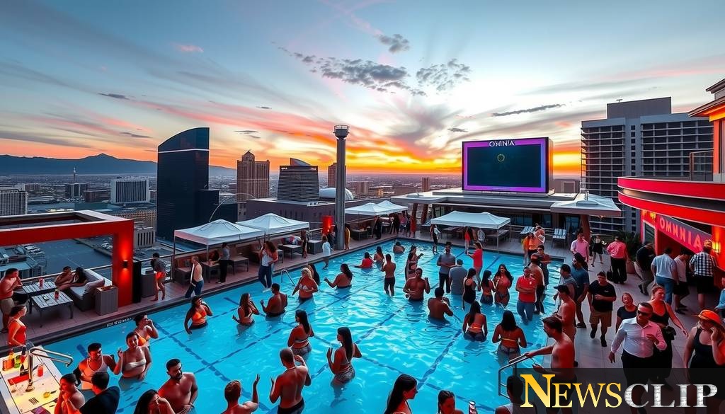 Dive into the Sizzle: OMNIA Dayclub & Skybar's Bold Debut