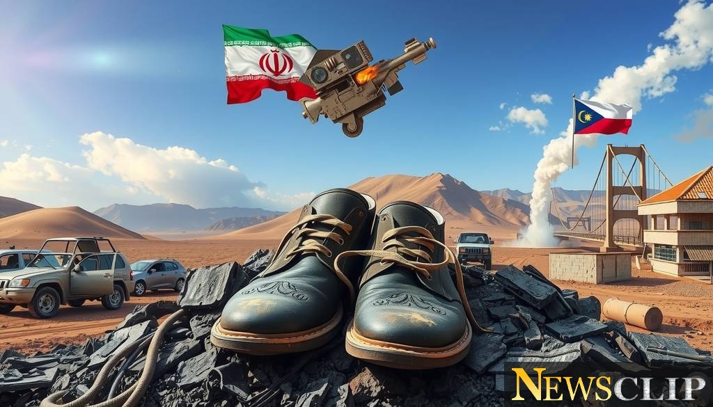 Visual Commentary: Insights from Iran, Trump's Footwear, and Smoldering Bridges