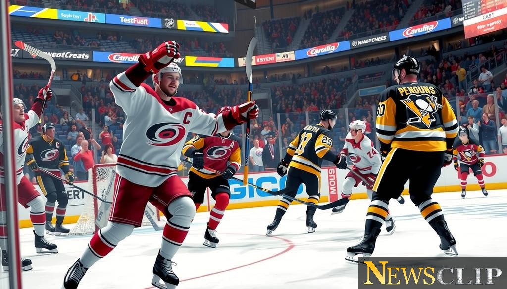 Hurricanes Dominate Penguins: A Power Play to Remember