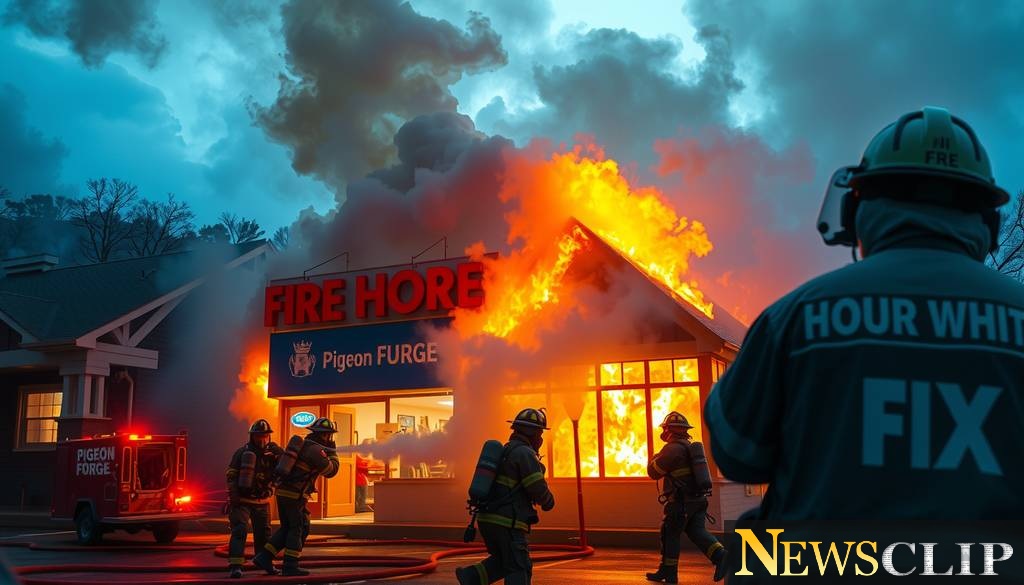 Quick Response Averts Tragedy in Pigeon Forge Business Fire